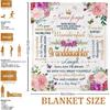 Granddaughter Gifts from Grandma, Granddaughter Birthday Gift Ideas, Gifts for Granddaughter Blanket, Graduation Gift for Granddaughter from