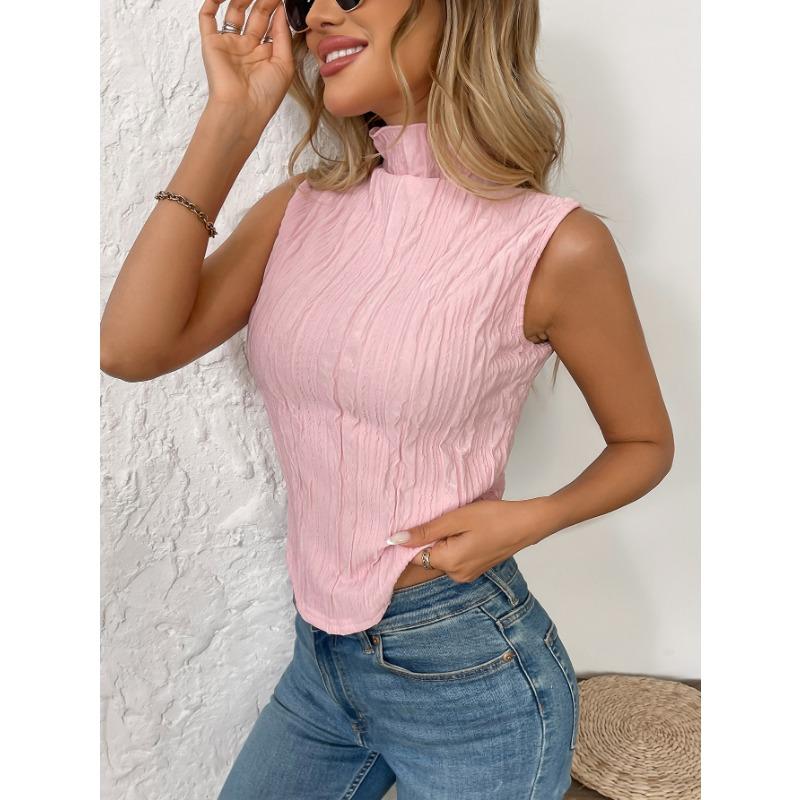 Damen Sommer Neu Sexy Hottie Ärmellos Kurzes Tanktop