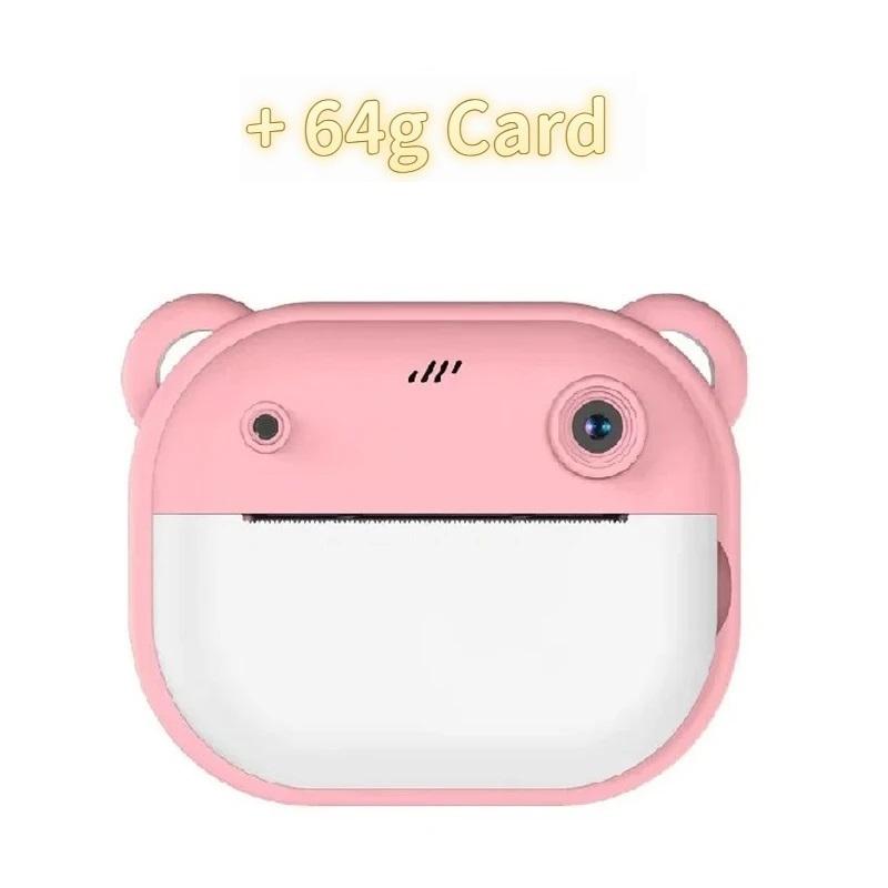 Polaroid Infantil Pode Tirar Fotos e Imprimir Mini Câmeras Digitais, Impressão Infantil Pequenas DSLRs