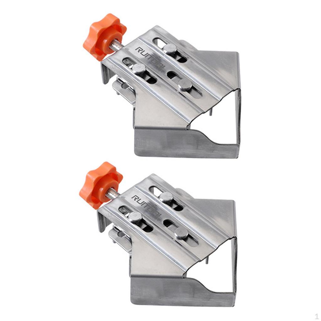Corner Clamp for Woodwork, 90 Degree Angle Clamps, Frame Fixed Clamp, Adjustable Jaw