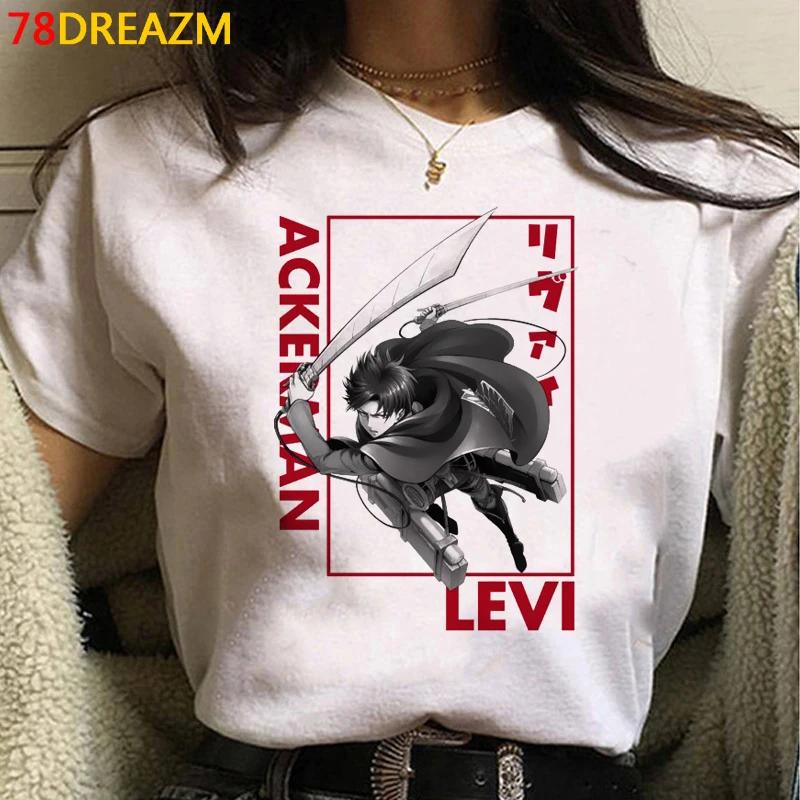 2021 Horké japonské anime tričko Unisex Útok titánů Poslední série tričko Kawaii Kreslené Útok titánů Grafická trička Unisex Unisex