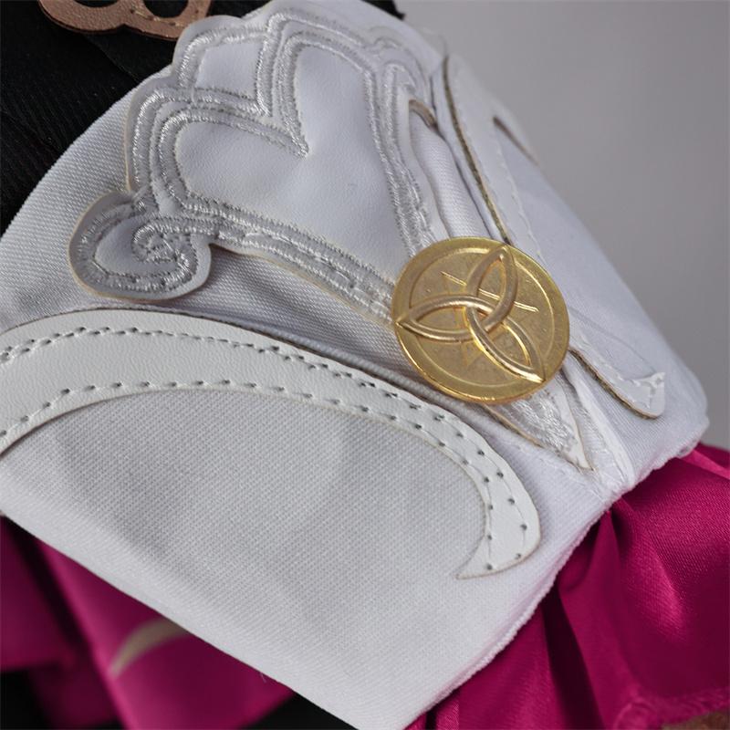 Game Genshin Impact Escoffier Cosplay Costume Tasteful Excellence Escoffier Halloween Women Dress Party Role Play Outfit