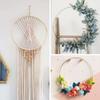 Sizes 5PCS Dream Catchers Wreath Embroidery Bamboo Circle Crafts Hoops Wooden Frame Hoop Knit Tool