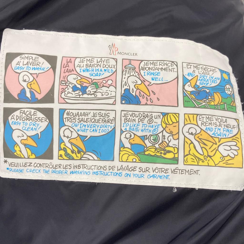 Moncler Montgenevre Down Jacket 5 NavyUsed