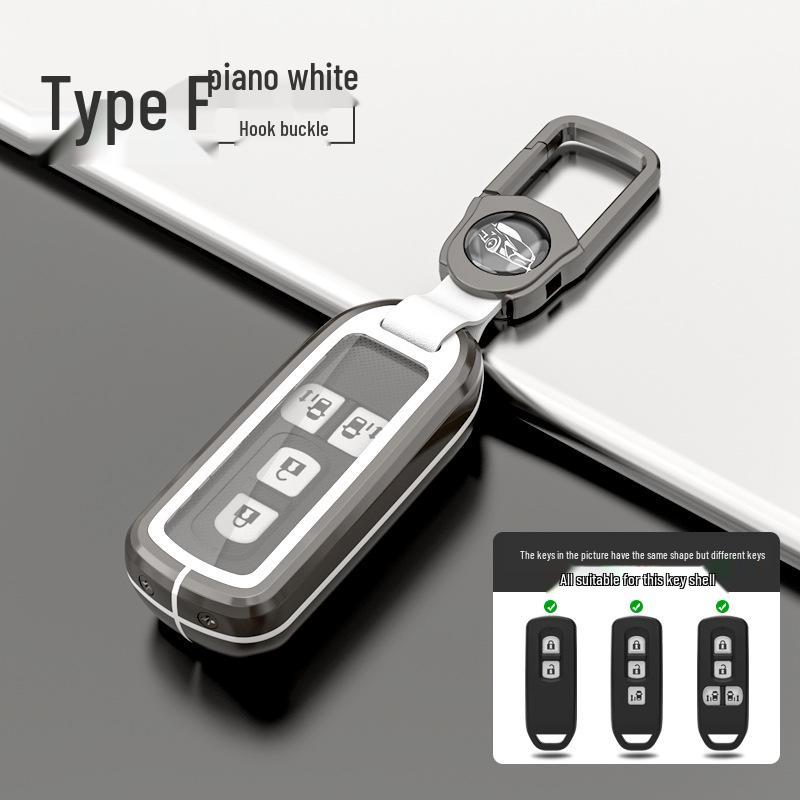 Honda Car Key Case for N-BOX, N-ONE, N-WGN, N-VAN Models - Key Shell Bag