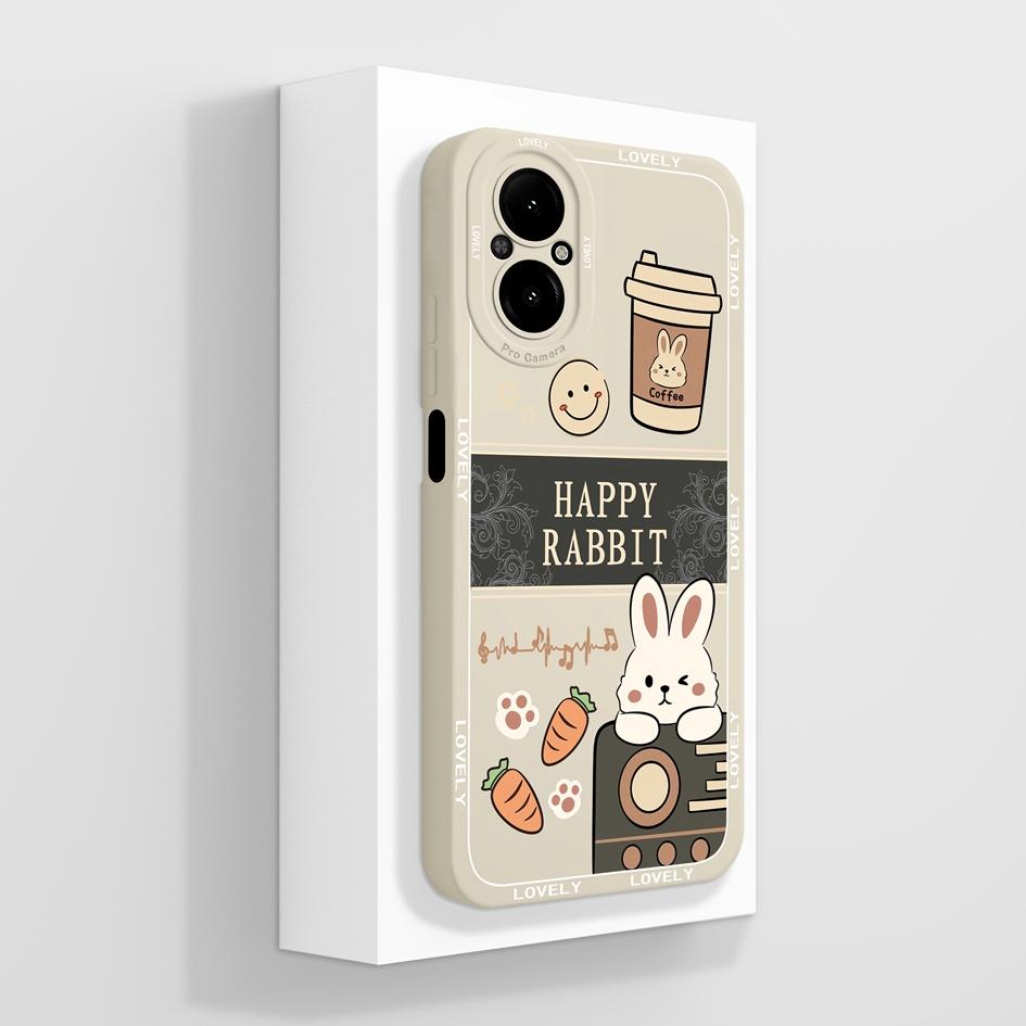 Cover Case For Oppo Realme C67 C65 C63 C61 C25 C25S C25Y C30 C30S C31 C33 C35 C55 C51 C53 Lazy Cat Soft Liquid Silicone Protective Shell For Oppo Capa