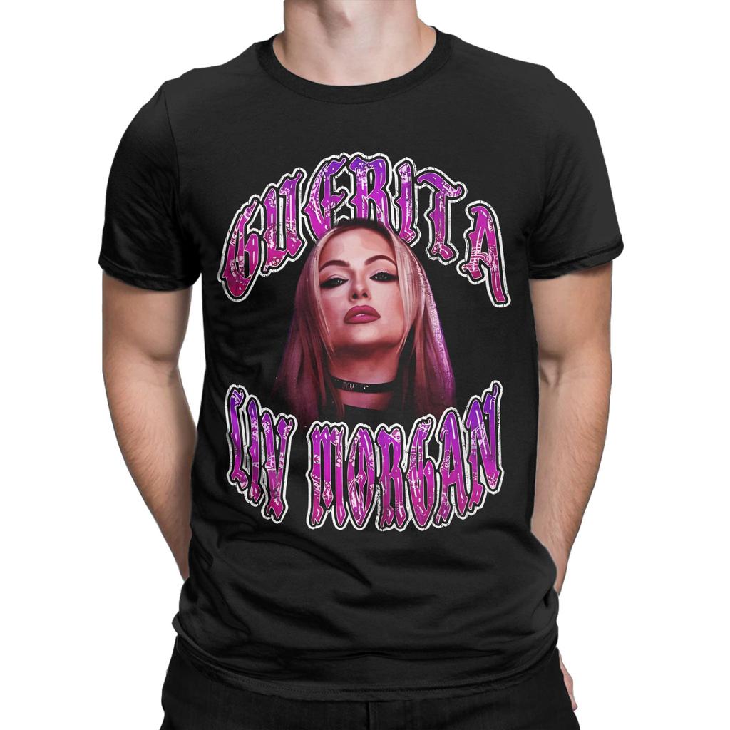 Liv Morgan T Shirt Unisex 100 Cotton Funny TShirts O Neck REVENGE Tee Shirt Short Sleeve Clothes Plus Size