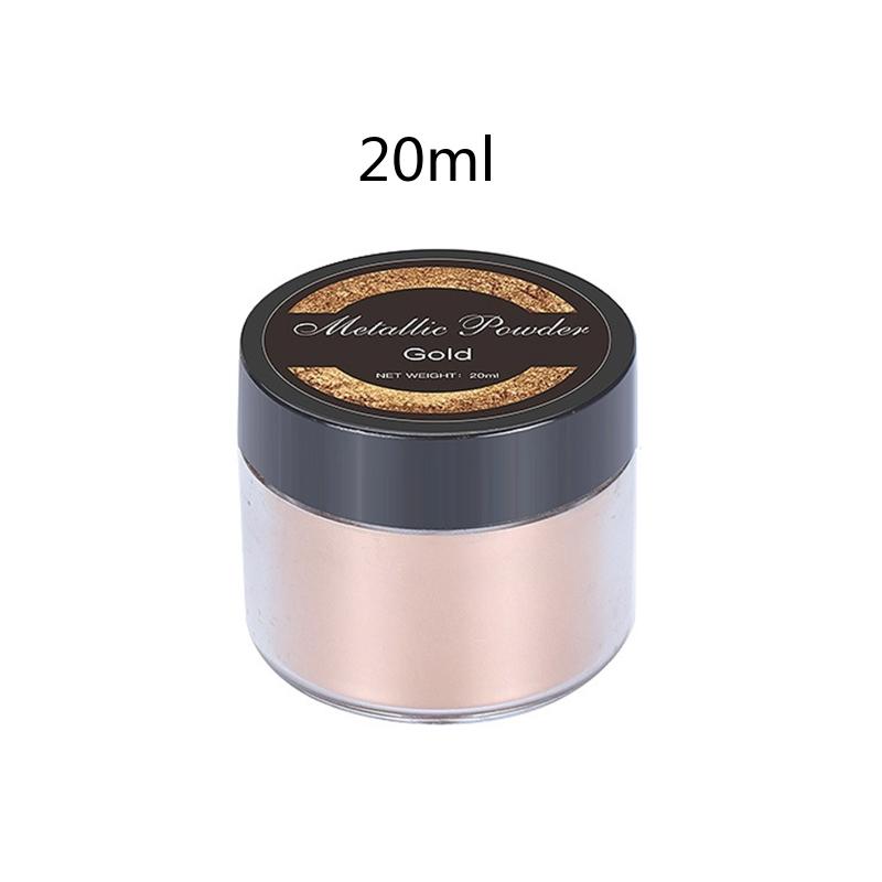 Metallic Pigment Powder 4 Colors Fine Resin Pigment Powder Each Bottle 20g Resin Color Pigment for Epoxy Resin Coloring