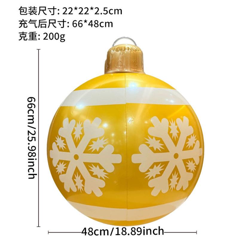 2026 Pvc Christmas Decoration Balls Outdoor Outdoor Hanging Tree Lantern Balls, Indoor Shopping Mall Bar Decorations