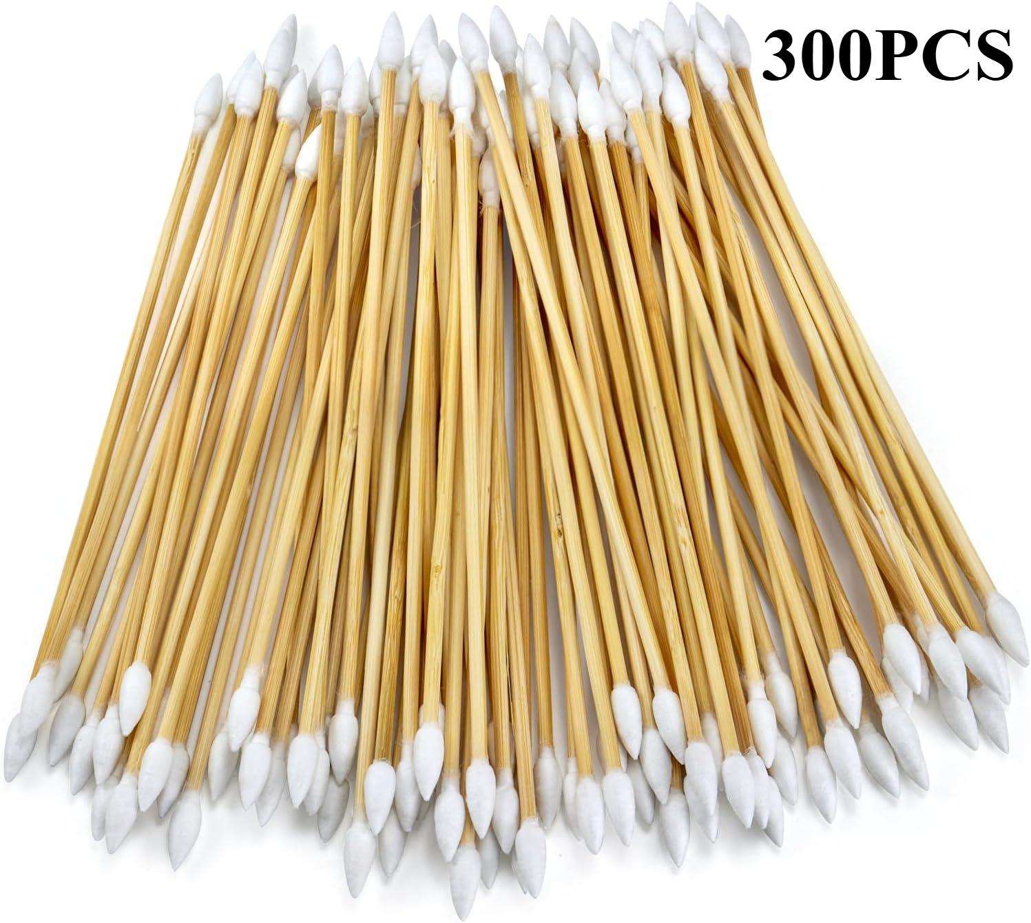 

300/1000 шт. Палочки для чистки пистолета, Двусторонние палочки для чистки пистолета, Высокоабсорбирующие палочки для пистолета для чистки татуировок, Аксессуары для татуировок