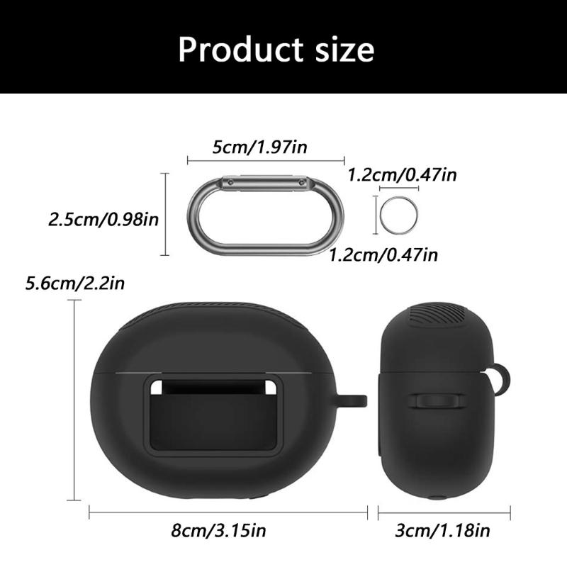 Scratchproof Case Shockproof Skin for NC20 Headphone Dustproof Enclosure Housing Washable Silicone Sleeve Enhancing Grip