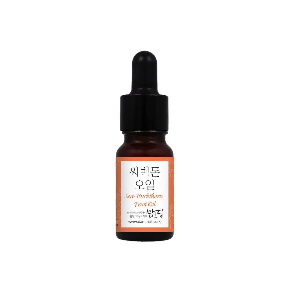 Malgeuldamm Sea Buckthorn Oil 10ml 1+1 Unrefined Fruit Extract 100% Sea Buckthorn Oil