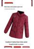 Winter Warm Cotton Coat for Middle-Aged and Elderly Women - Mid-Length Grandma Style Jacket