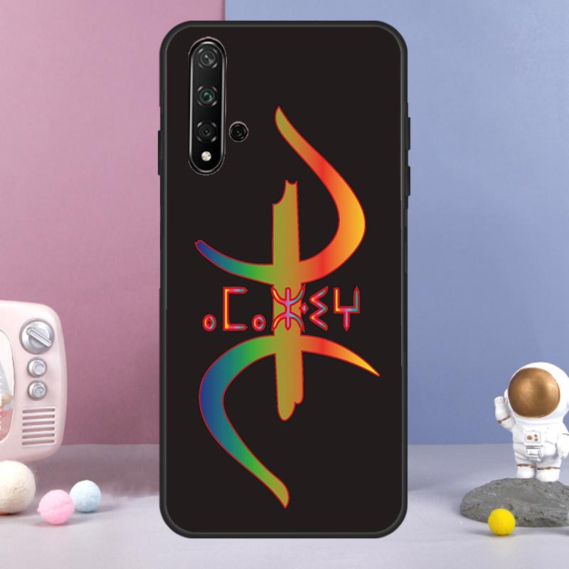 

Amazigh Flag For Huawei Nova 5T 9 10 SE 7i 8i 11i 12i Y73 Y90 Y70 Y72 Y61 Y91 Y60 P20 P30 P40 Lite Case Huawei P60 Pro