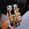 Anime Saint-Seiya Phone Case For iPhone 17 Air 16 Pro Max 16E 15 + 14 Plus 11 12 13 Mini 7 8 SE Gift Print Cover Fundas 16 Pro M