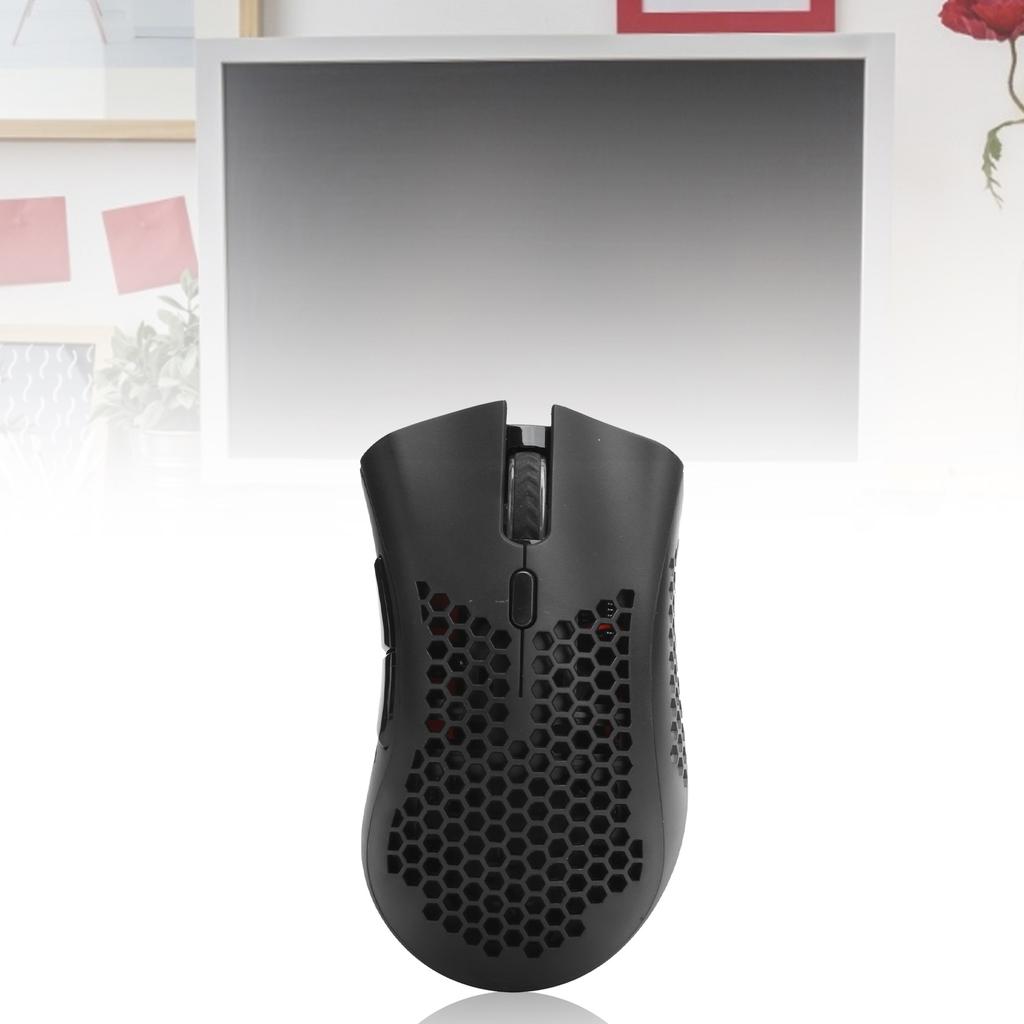 Gamer-Maus RGB Wiederaufladbar Kabellos Hohl Büro Computerzubehör 2,4 GHz BM600
