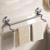 Danle No-Drill Suction Cup Double Towel Rack (2-Pack)