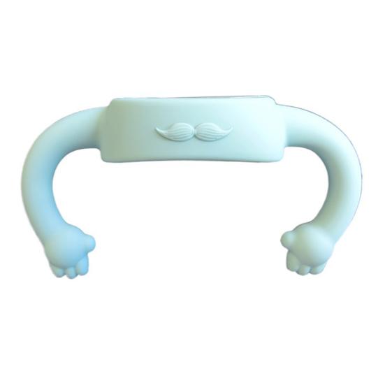 Baby Bottle Silicone Handle Soft Grip Breastfeeding Bottle Handle Attachment Flexible Bottle Accessory for Newborns