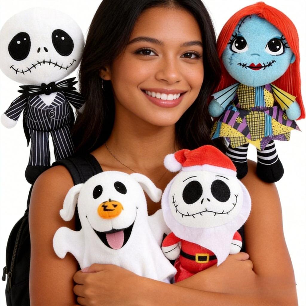 The Nightmare Before Christmas Series Jack Skellington Sally Plush Toy Collection Kids Halloween Christmas Gifts