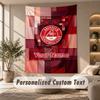 Tapestry Custom Name Text, Wall Hanging Tapestry Home Room DecorAberdeen FC