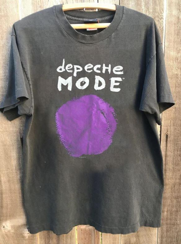 1993 Depeche Mode – Devotional Tour Graphic Charcoal Unisex Shirt S-5XL KH18837