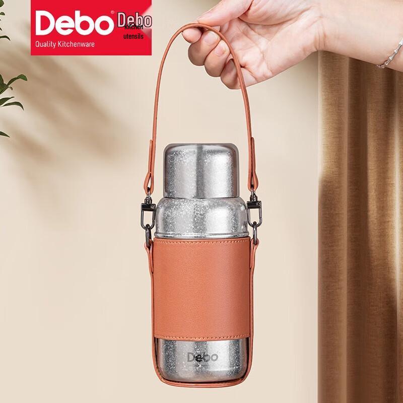 Debo DEP-889 Pure Titanium Antibacterial Portable Insulated Bottle