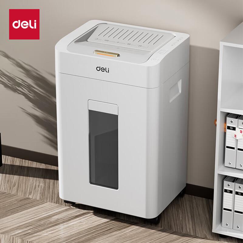 Deli Automatic High-Security Office Paper Shredder CN plug (adapter included)