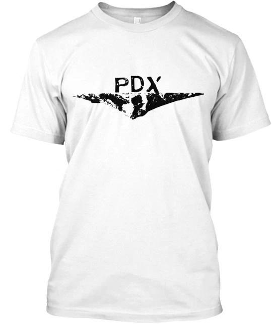 

Pdx Hood 100% Cotton T-shirt Mens Tees Top Made in the USA T-Shirt Tee Top Unisex 2XL