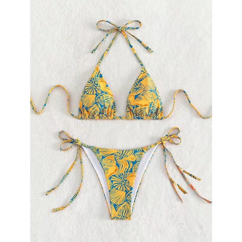 European and American Sexy Bikini Swimming Beach Hot Spring Swimsuit