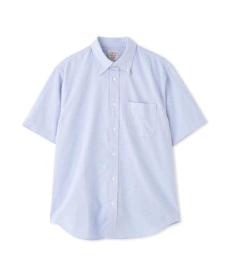 DAILY BASIC OXFORD B.D S/S SHIRT Men's M Light Blue 783-3923004