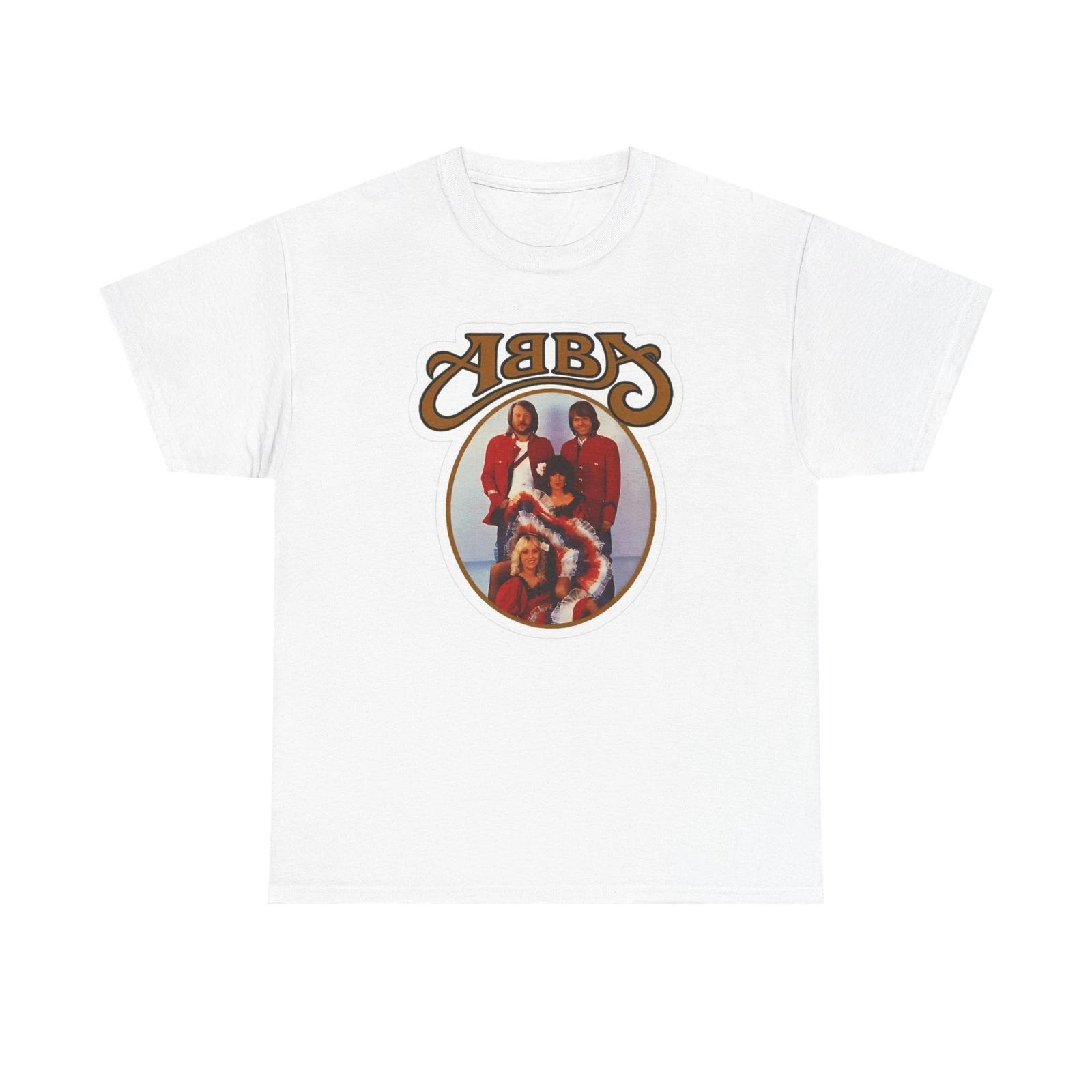 Мужские и женские футболки с графикой Abba XL