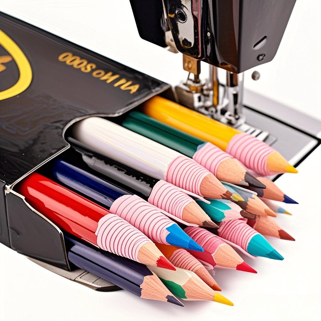 3/6pcs Random Color Water-Soluble Sewing Pencils, Fabric Marking Pencils with Brush, Tailor'S Tracing Tools for Home Cutting