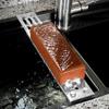 Adjustable Over Sink Sharpening Stone Base Holder Retractable Non-slip Whetstone Grinding For Knife Sink Bridge Fits Kitchen