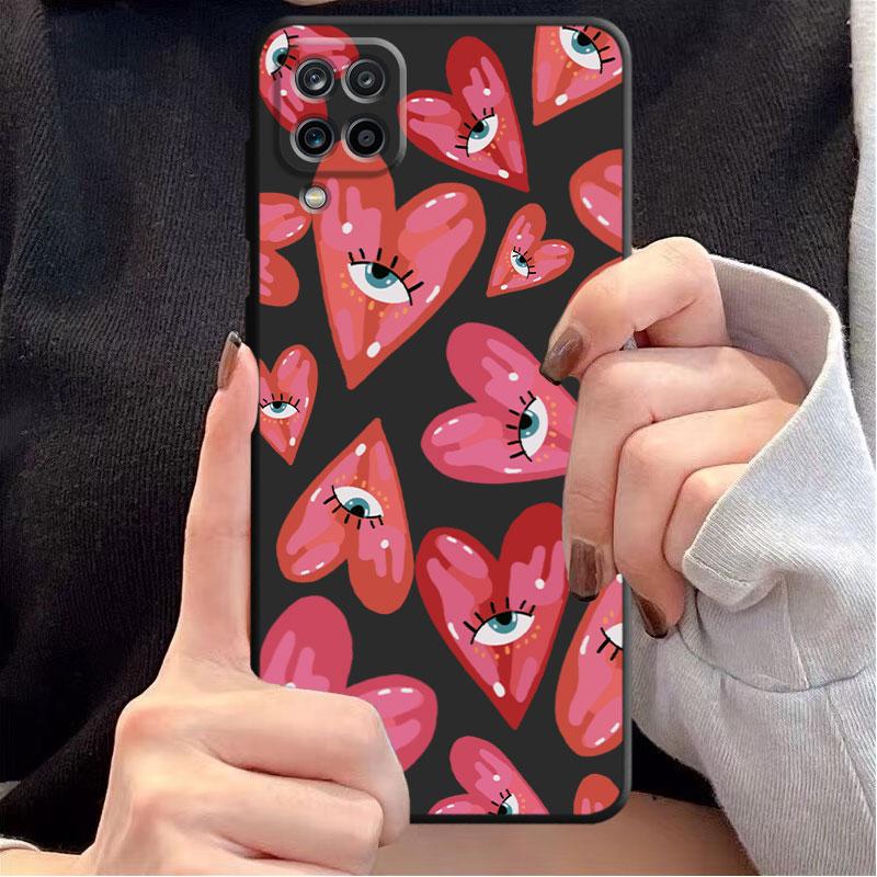 Case Coque for Xiaomi Mi 12 A2 Lite Note 10 Pro 10 5G 9T 10T 11T 9 SE 12X 11 Lite 10S Lucky Eye Blue Evil Eye Print TPU Soft