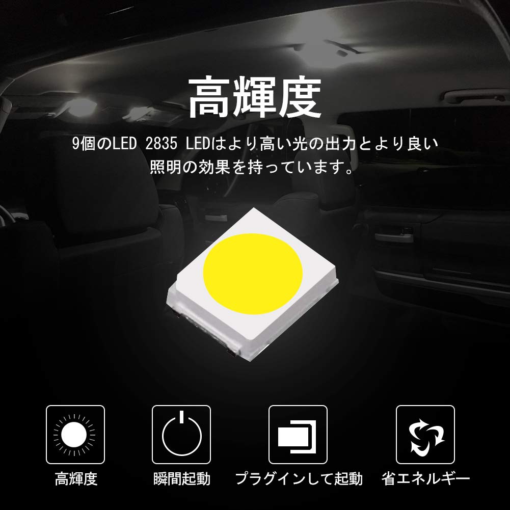 T10 LED White Position Lamp Explosive Light Safego High Brightness
