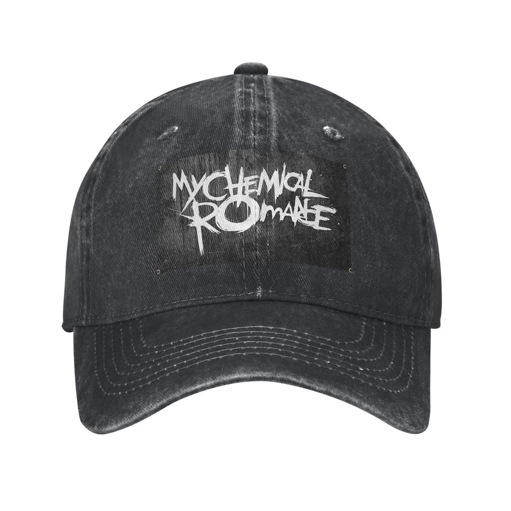 Unisex Baseball Hats Mcr Band Punk Rock My Chemical Romance Denim Summer Sports Baseball Caps Hip Hop Cap Casquette