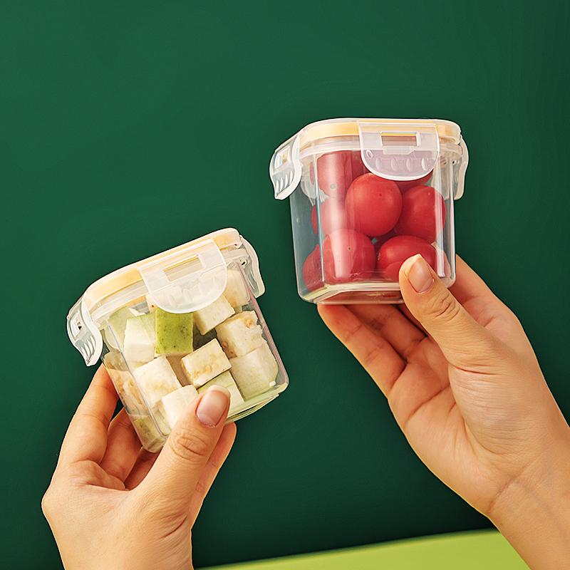 Multifunctional PP Plastic Food Container Preservative Crisper Picnic Kitchen Refrigerator Storage Box for Travel Factory
