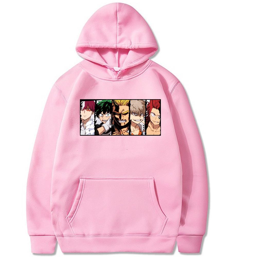 Hoodies Women Men Long Sleeve Hooded Sweatshirts Unisex Cool Casual Streetwear Y2K Street Fashion Clothing