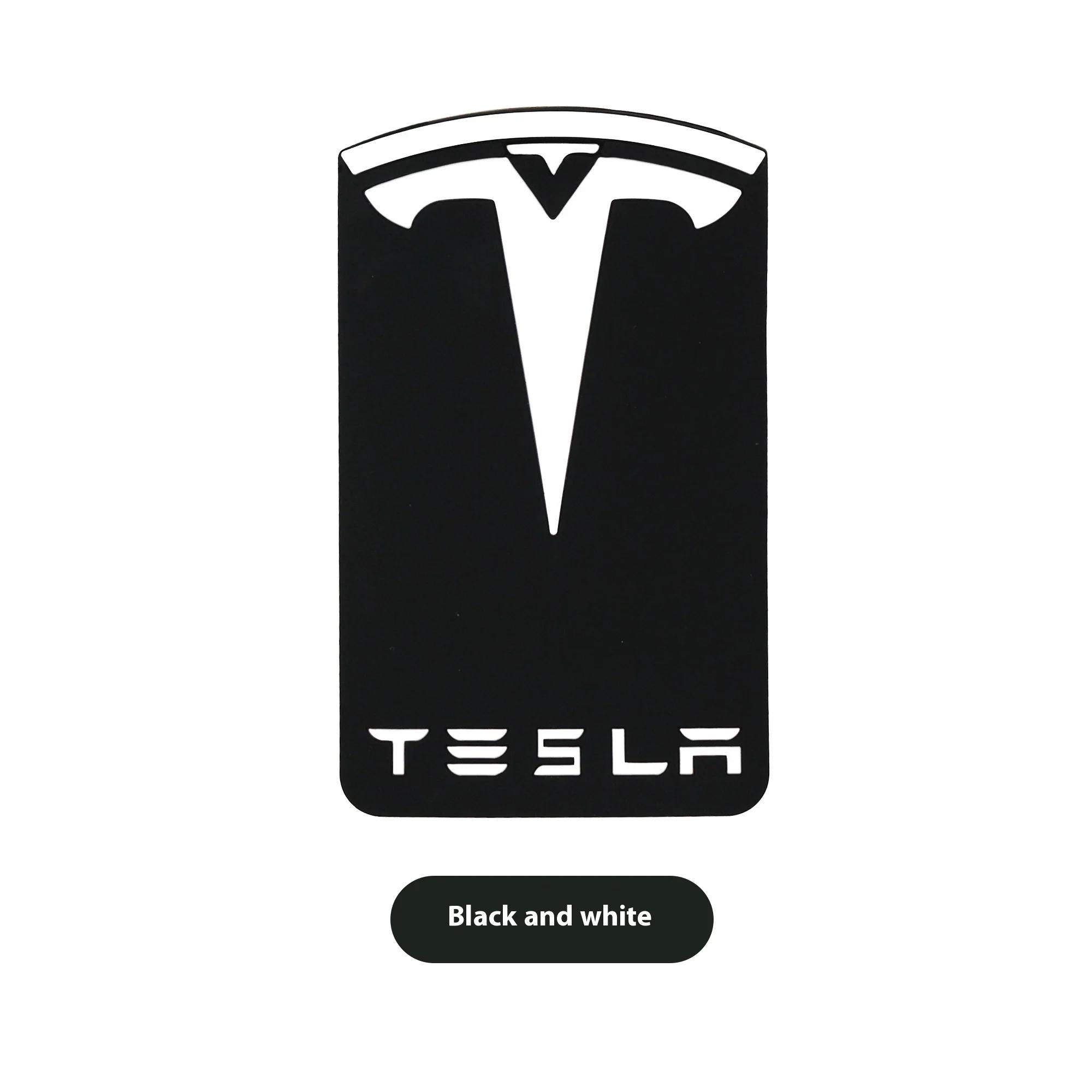 

3D design highlights key card clip silicone protective case keychain, suitable for Tesla Model 3 Model Y accessories