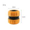 Tiger Knight Earth Yellow 1-inch Soft Hose Quick Repair Connector for Water Pipes