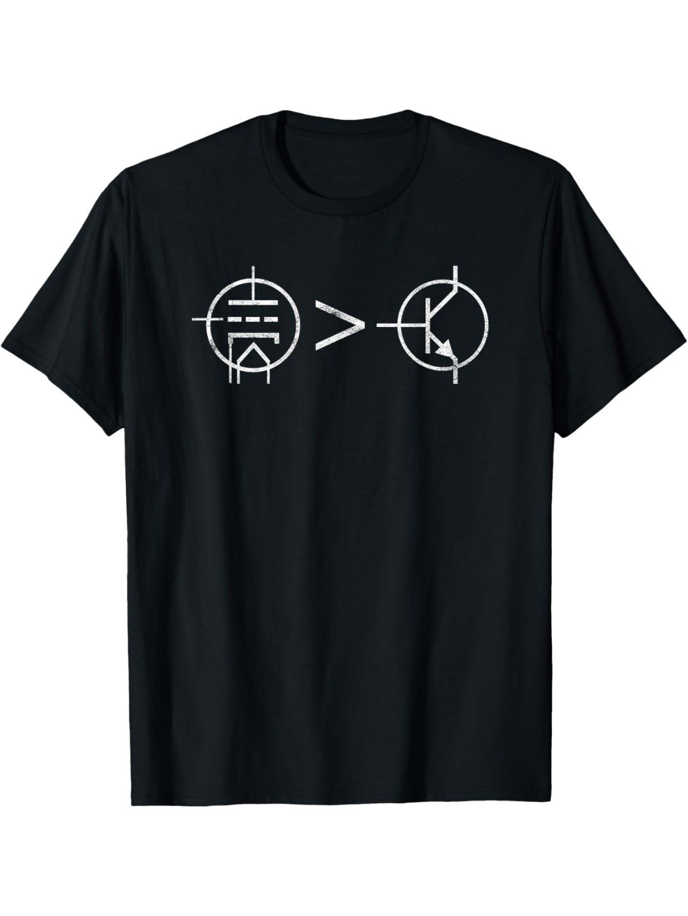 

T-Shirt for Audiophiles: Vacuum Tubes Superior to Transistors in Hifi Music M