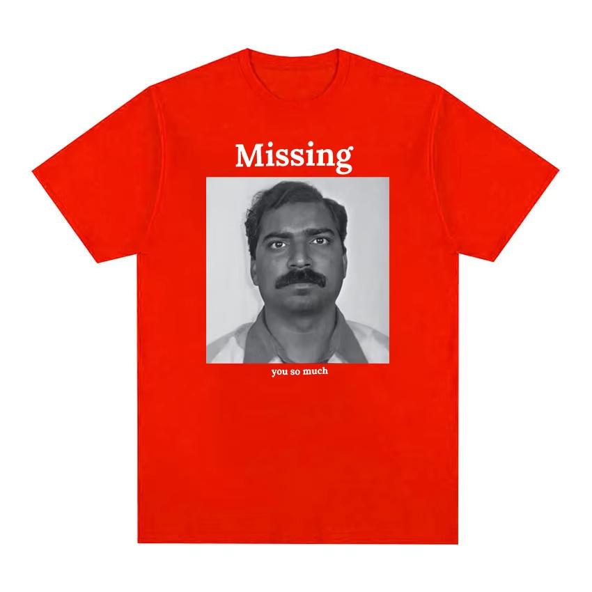 2026 Missing You So Much Funny Meme Graphic T Shirt Unisex Retro Fashion Short Sleeve Tshirts Tops Unisex Cotton Tshirt Ins Y2k