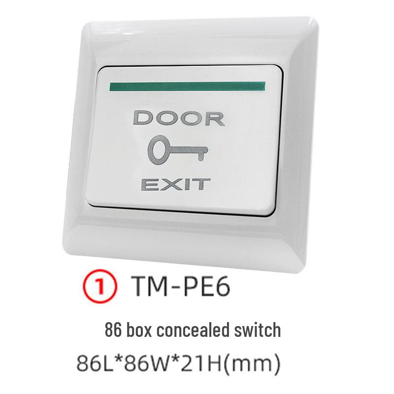 Infrared Sensor Touch Key & Glass Break Alarm Button for Emergency Access Control