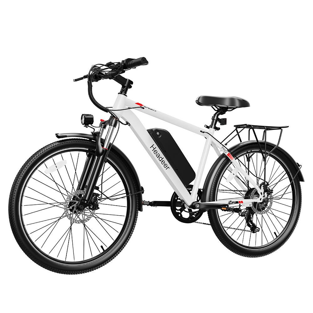 HEADEER BK1350 Bicicletta Elettrica 26", Motore 500W, Batteria al Litio 48V 15Ah, 7 Marce, 35km/h, Autonomia 80km, E-Bike da Città per Adulti, Controllo Smart tramite APP