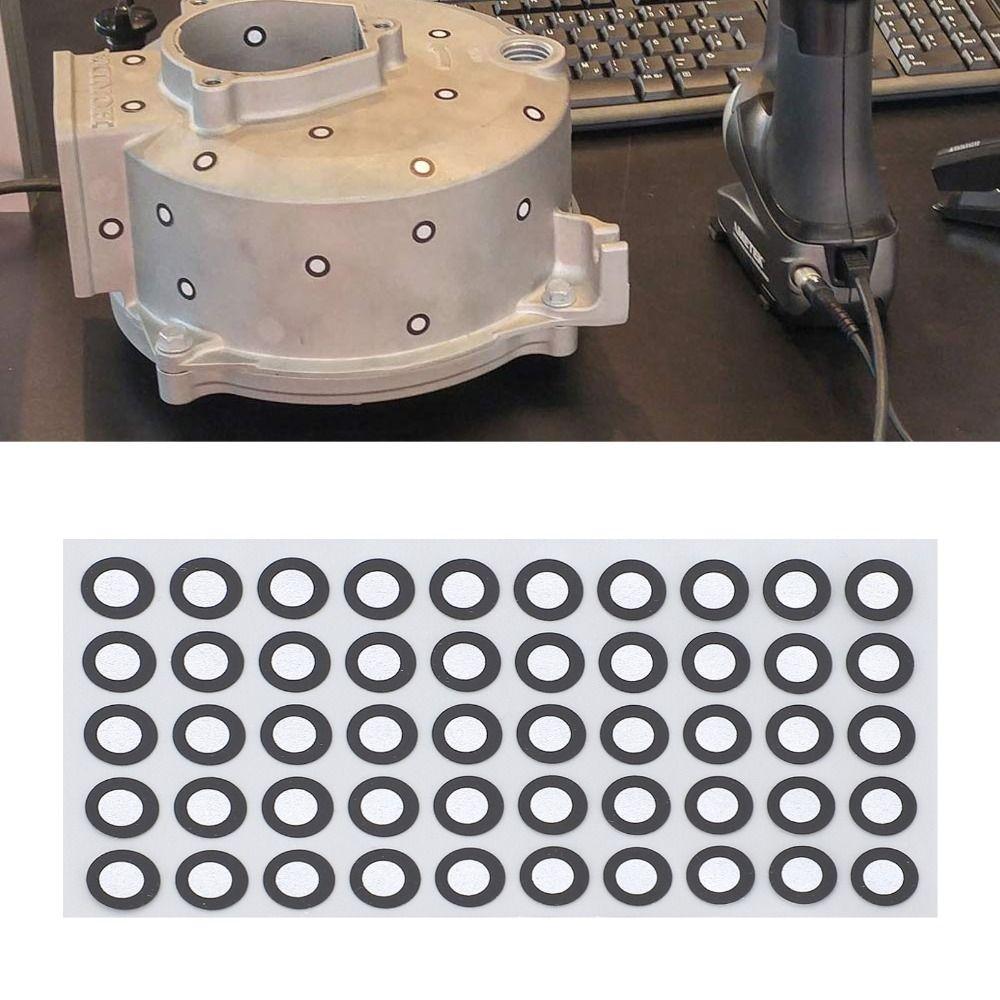 1000 Pcs 6mm ID 10mm OD Markers 3D Scanning Dots  Scanning for Engineering Projects