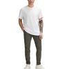 Lululemon T-Shirts Men's Crew Neck Moderate Straight Fit LM3FIES