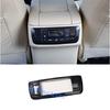 Carbon Fiber Rear Air Condition Panel Cover Trim For Toyota Highlander 2015-19