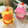 New Capybara Lulu Doll Pillow Cute Plush Pendant Doll Keychain Bag Ornament Gift
