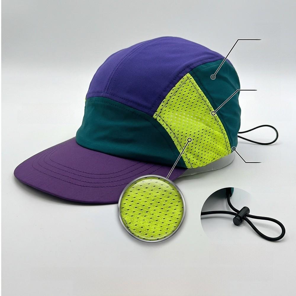 Running Cap With Quick Dry Waterproof Nylon For Summer Sports And Outdoor Activities