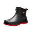 Fashion Trendy Anti-Slip Rain Shoes for Men 2025 Waterproof Short Rain Boots Outdoor Male Water Shoe Garden Hunter Shoes Zapatillas Male